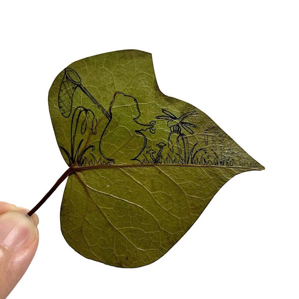 “Hago un uso positivo de mi propia concentración sesgada por el TDAH”, expresó Lito Leaf Art.