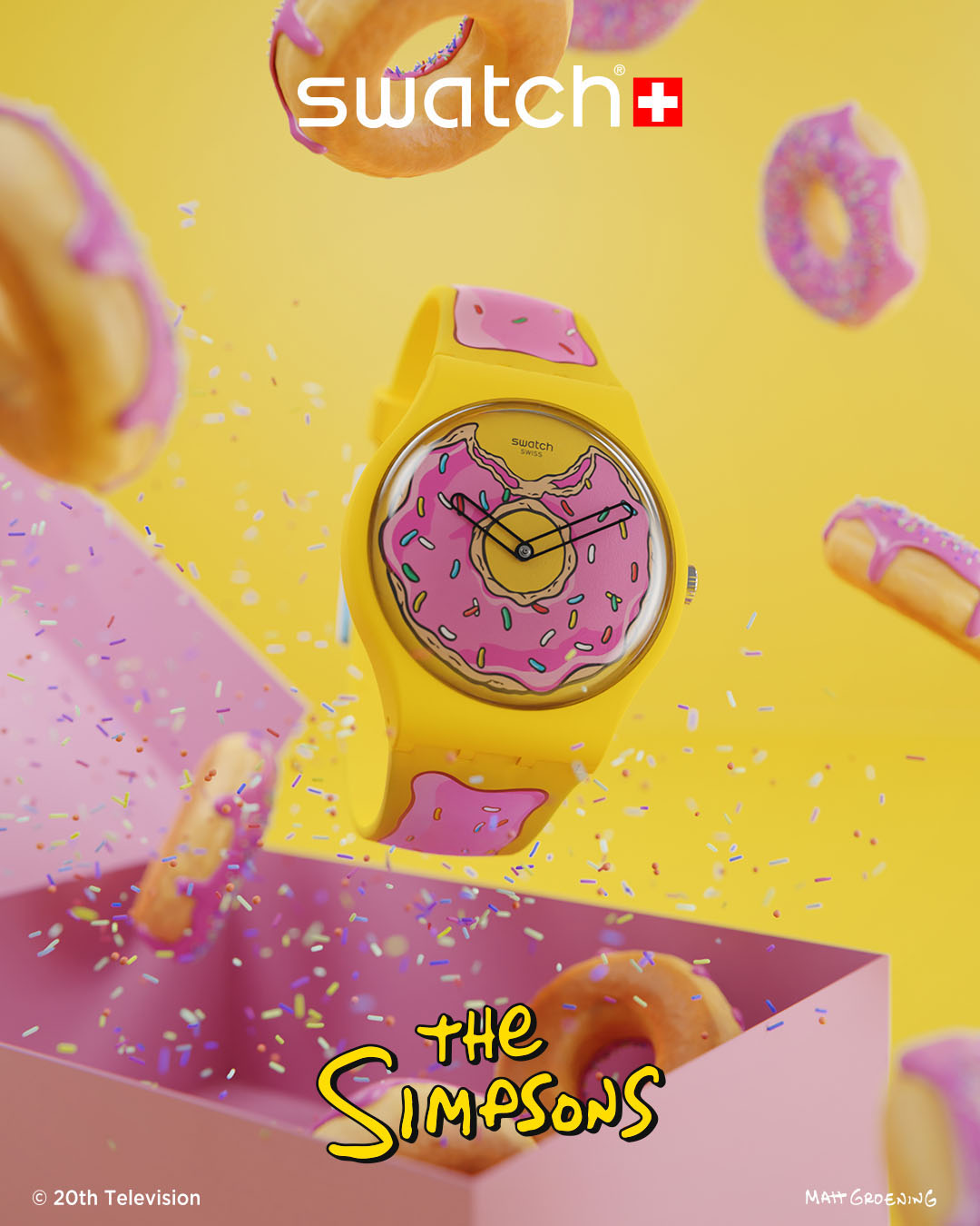 Todo sobre el nuevo y colorido reloj de Swatch