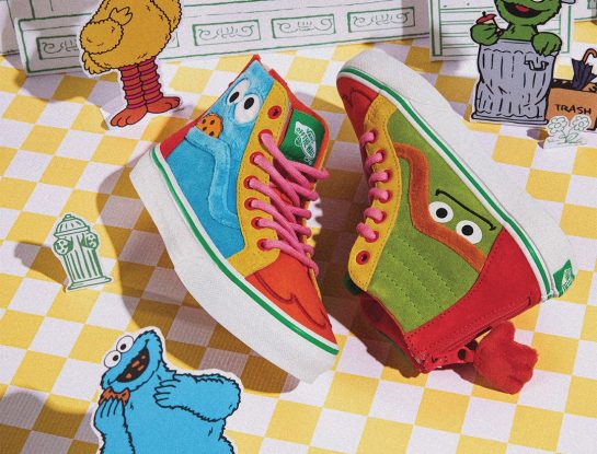 Vans y Plaza Sésamo crearon las zapatillas más animadas del año