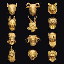 Circle of Animals/Zodiac Heads de Ai Weiwei. 