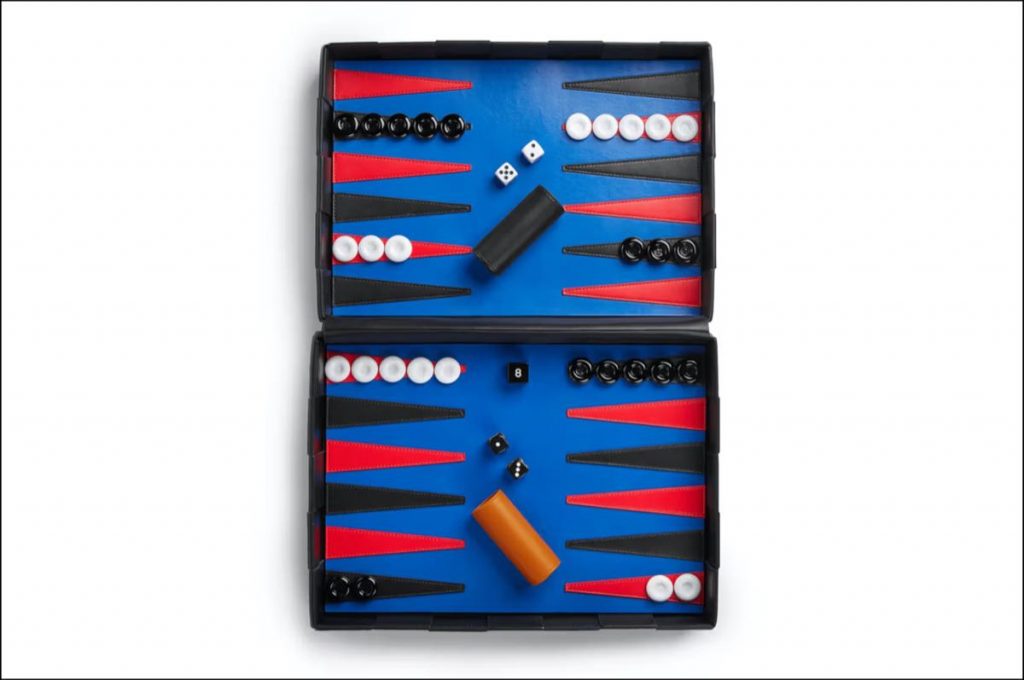 Backgammon de Bottega Venetta Home Collection 2023.