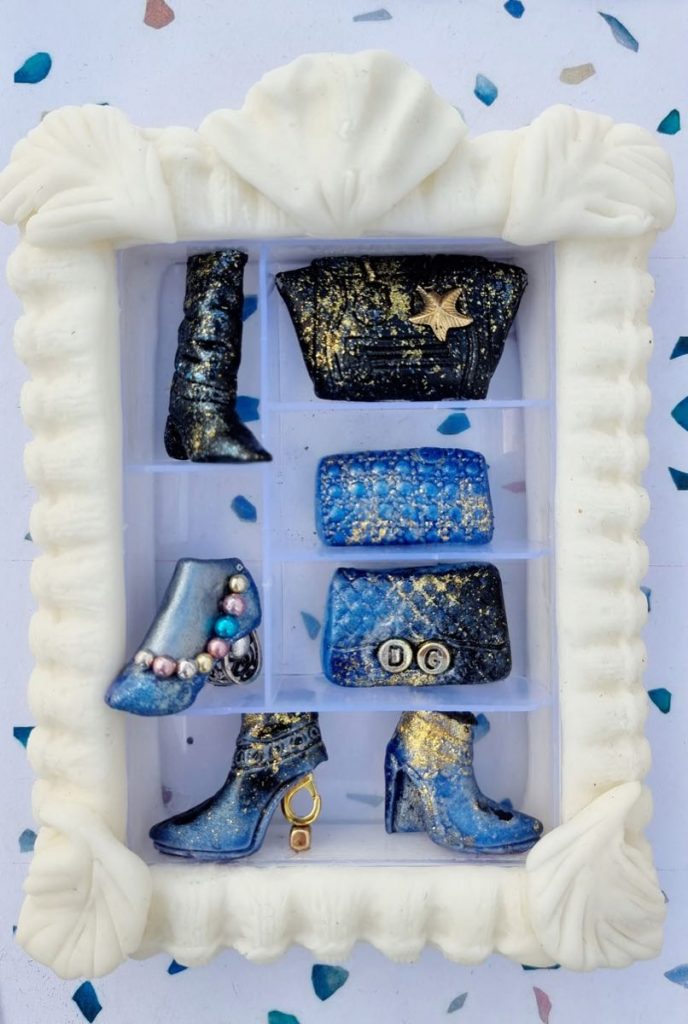 La mega torta de jengibre de lujo inspirada en la estética de Dolce & Gabbana. 