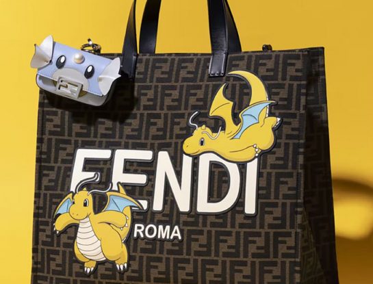 Fendi celebra El Año del Dragón con una fantástica colección de "Pokémon carteras"