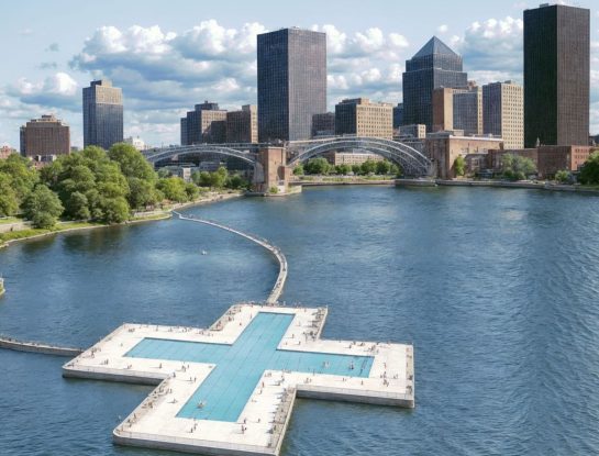 Así es +POOL: la primera piscina flotante que se inaugurará en Nueva York
