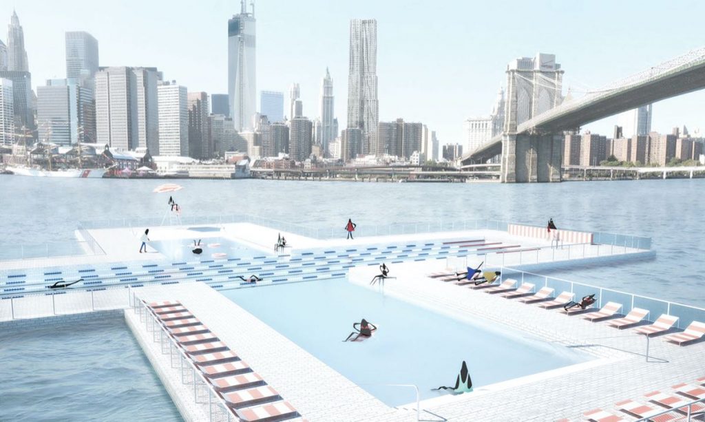 +POOL es la primera piscina flotante que se inaugurará en Nueva York. 