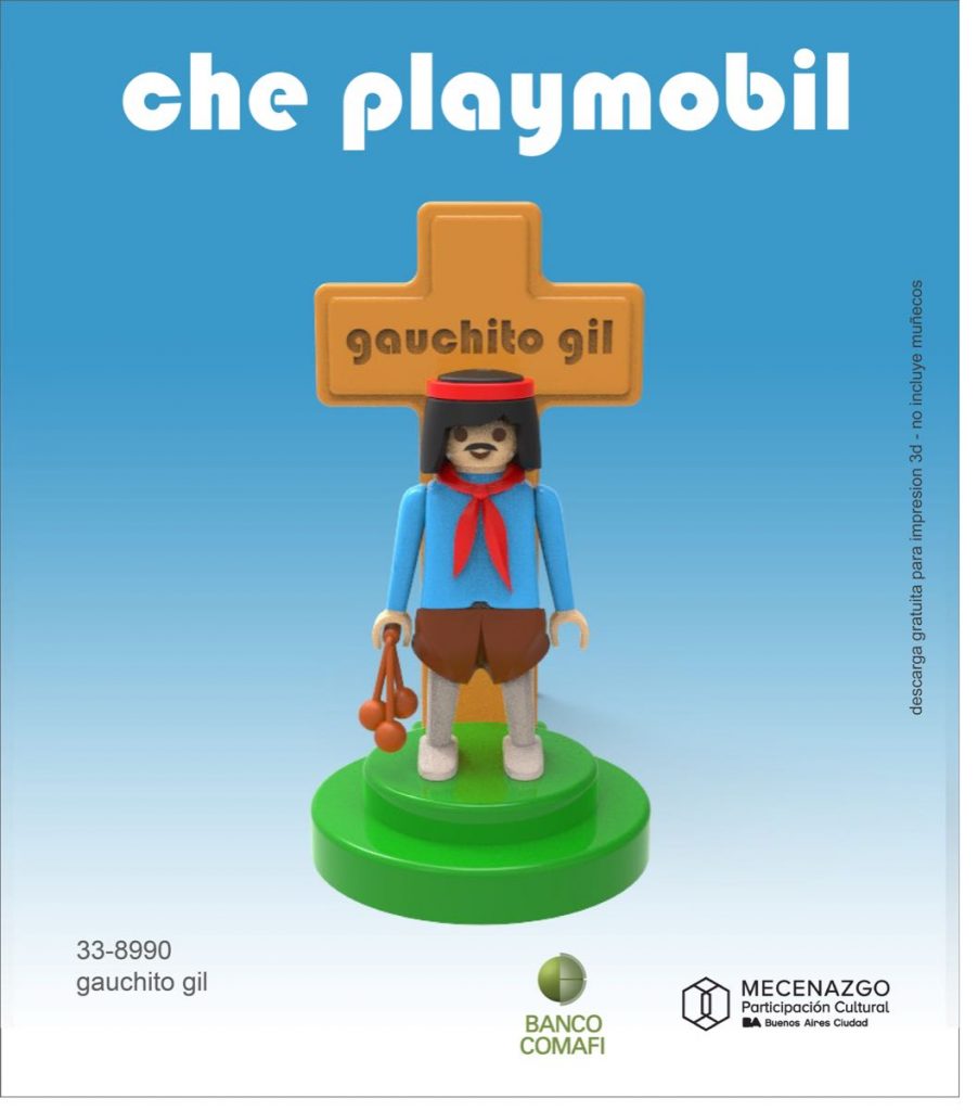 El Gauchito Gil, presente en el proyecto Che Playmobil de Grupo Bondi. 