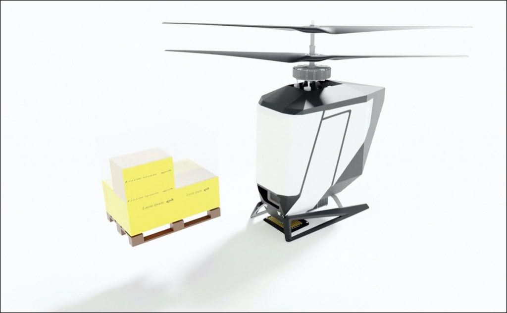 Diseño del eCopter de FlyNow. 