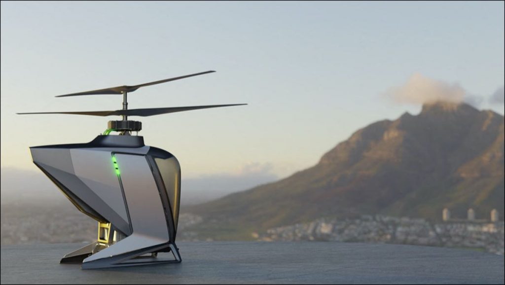 El eCopter de Fly Now Aviation, en el horizonte de los taxis aéreos que se vienen. 