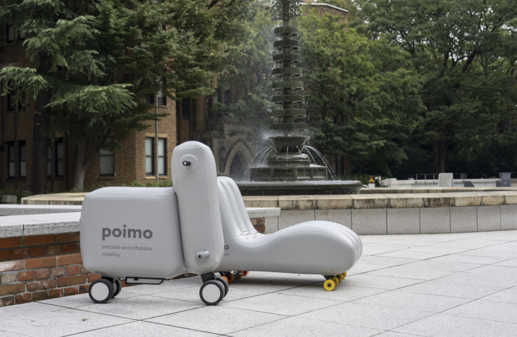 Poimo, un nuevo medio de transporte que fue viral en Instagram y en otras redes sociales.