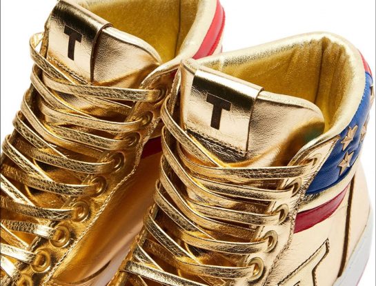 Así son las “Trump sneakers”: las zapatillas del ex presidente de Estados Unidos