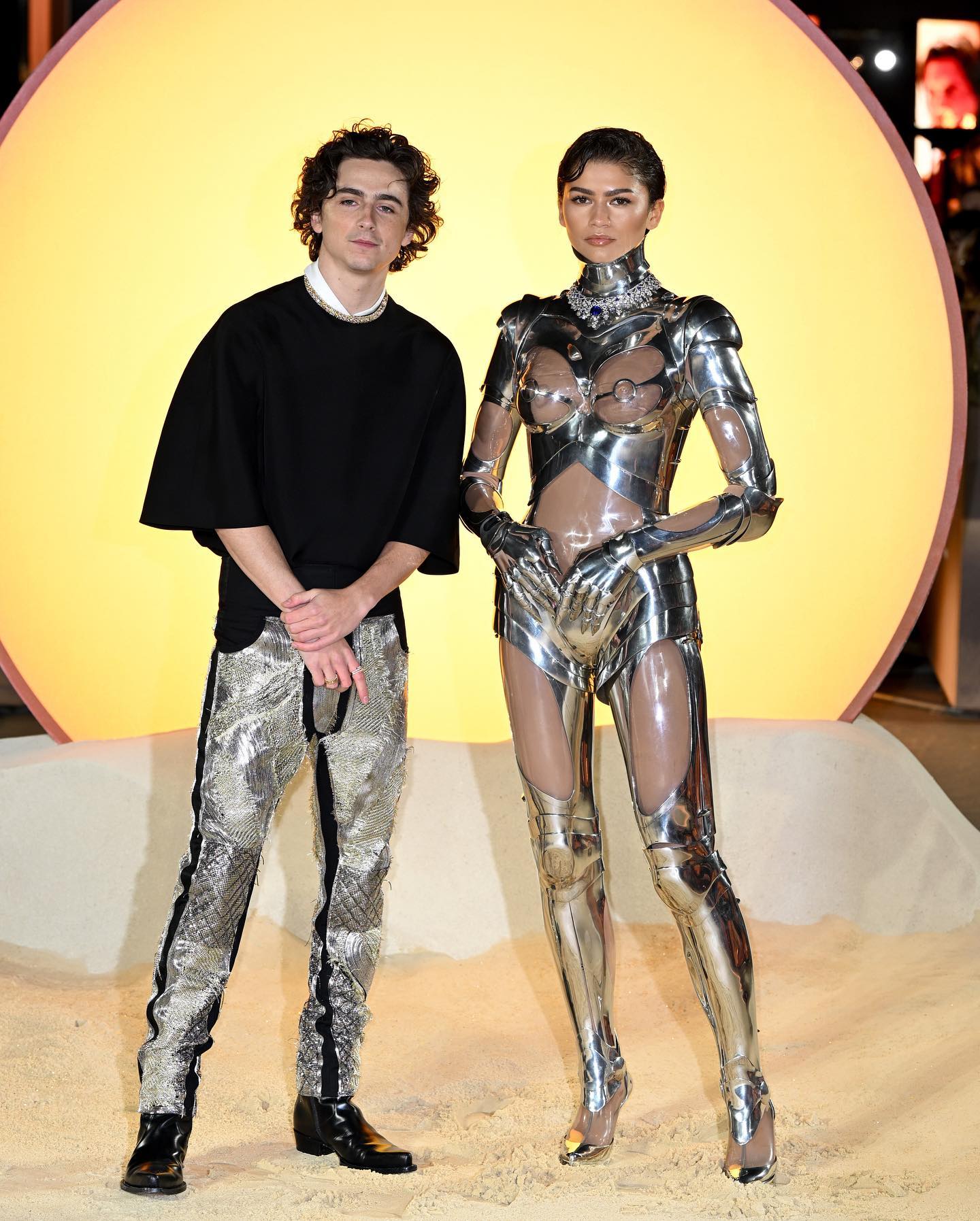Zendaya superstar: 10 claves del look robótico de la actriz de "Dune 2