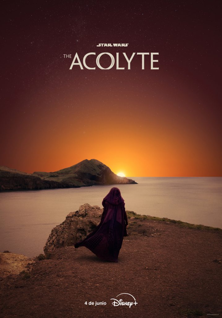 El póster oficial de "The Acolyte” en Disney+. 