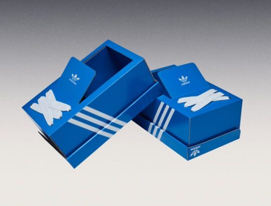Las “zapatillas-caja” The Box Shoe de adidas dan el paso definitivo del diseño absurdo