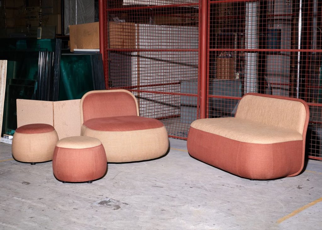 Mohaded ideó junto con la compañía una propuesta contemporánea de muebles. 