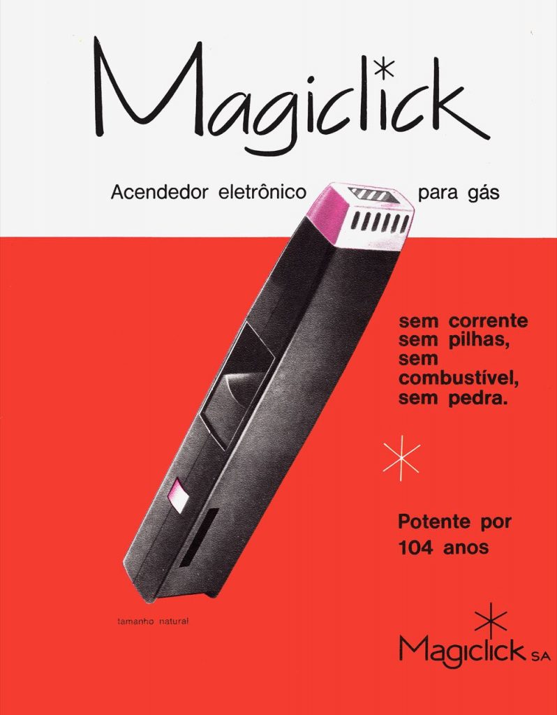 Hugo Kogan/ Publicidad de Magiclick Modelo 100-111, c. 1970. 