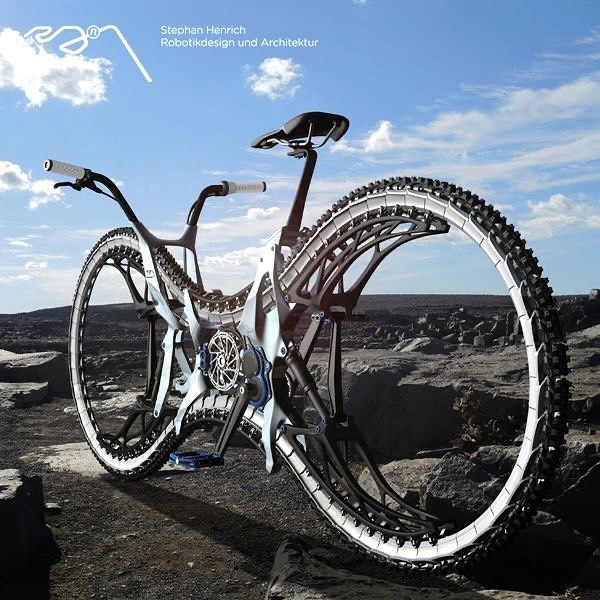 El desarrollo de la bicicleta "Infinity" de Stephan Henrich comenzó en 2009. 