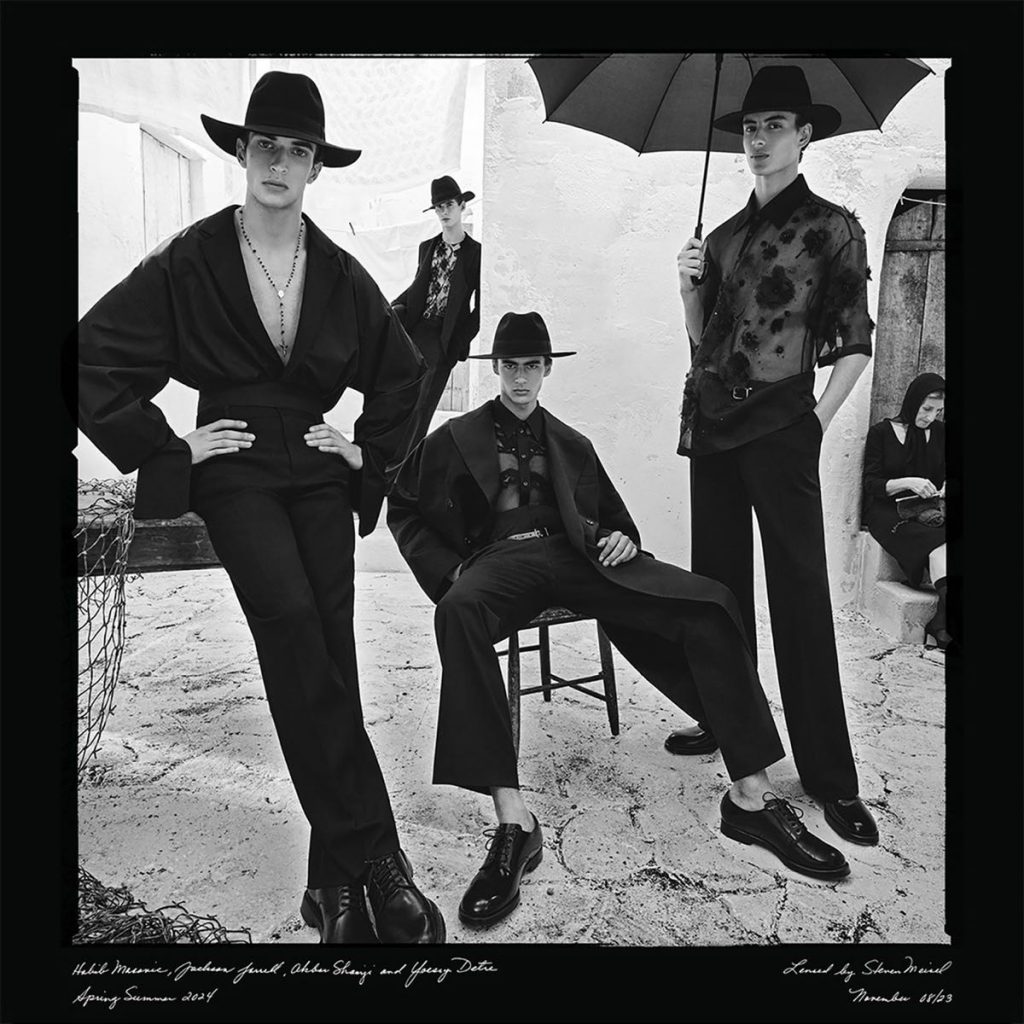 Dolce & Gabbana 2024 por Steven Meisel. 