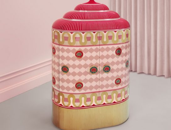 El fascinante Mandala Lotus Sanctum: un mueble inspirado en un símbolo espiritual indio