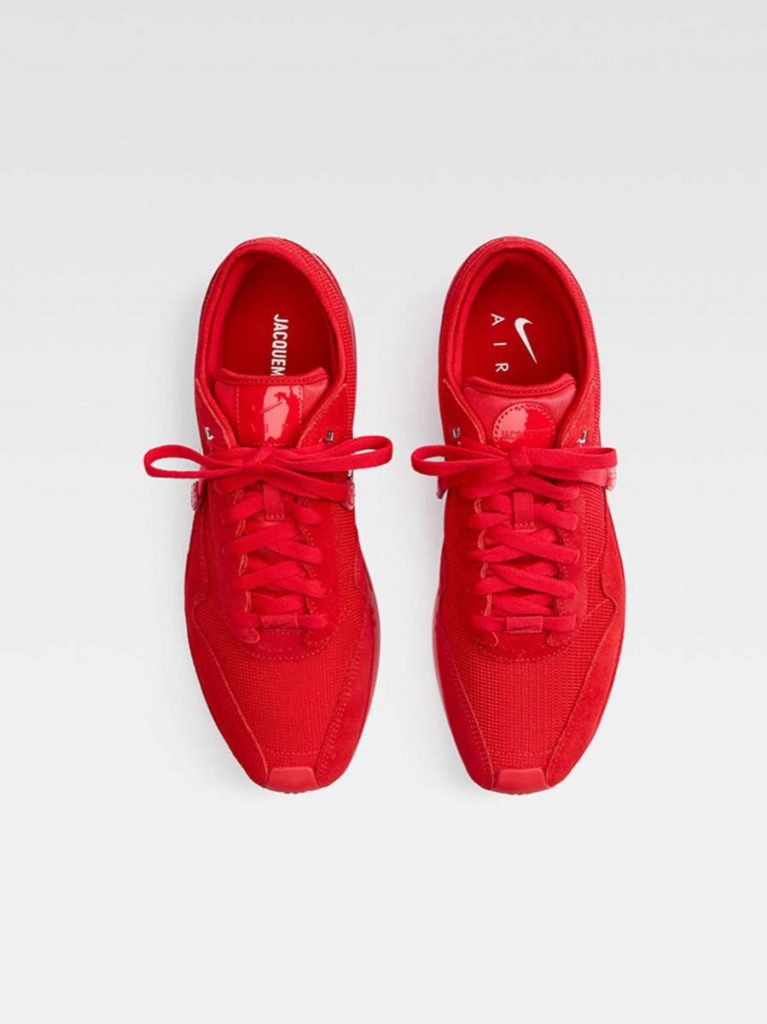  Jacquemus x Nike Air Max 1 ’86 en rojo pasión de sneakers lovers. 