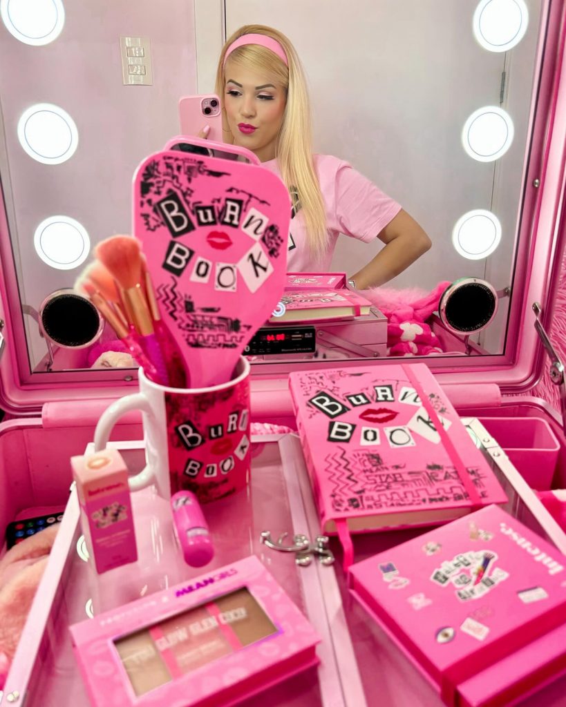 La casa rosa de la influencer brasileña Bruna Barbie es viral en TikTok e Instagram. 