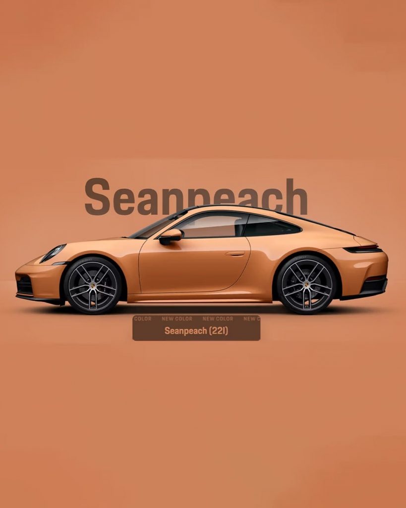 Porsche “Sean Peach” (22I) de Sean Wotherspoon. 