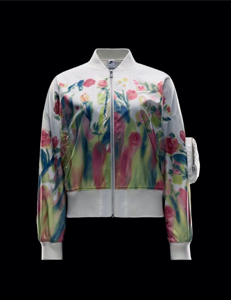 Chaqueta de Artist de Nike x Anna Deller-Yee.