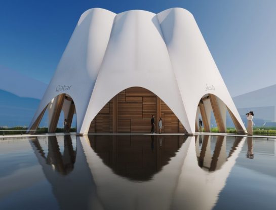 Las 7 maravillas de diseño del Pabellón de Qatar por Kengo Kuma para la Expo 2025 de Osaka