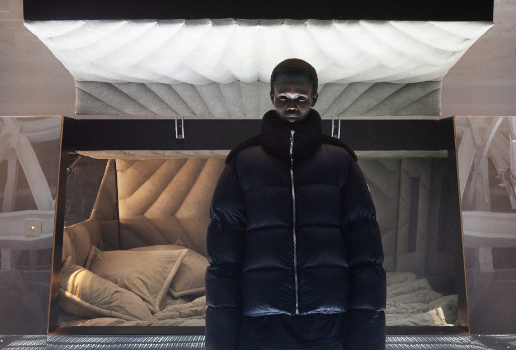 La colección colaborativa 2023 de Moncler junto con el diseñador Rick Owens. 