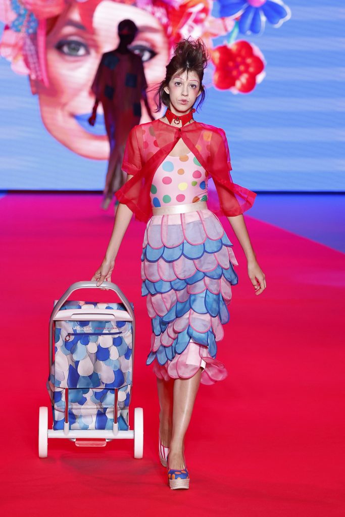 Agatha Ruiz de la Prada en Mercedes Benz Madrid Fashion Week. 