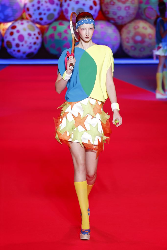 Agatha Ruiz de la Prada en Mercedes Benz Madrid Fashion Week. 