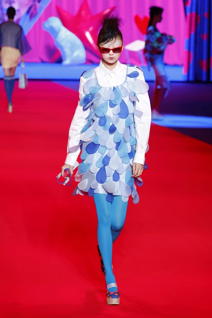 Agatha Ruiz de la Prada en Mercedes Benz Madrid Fashion Week. 