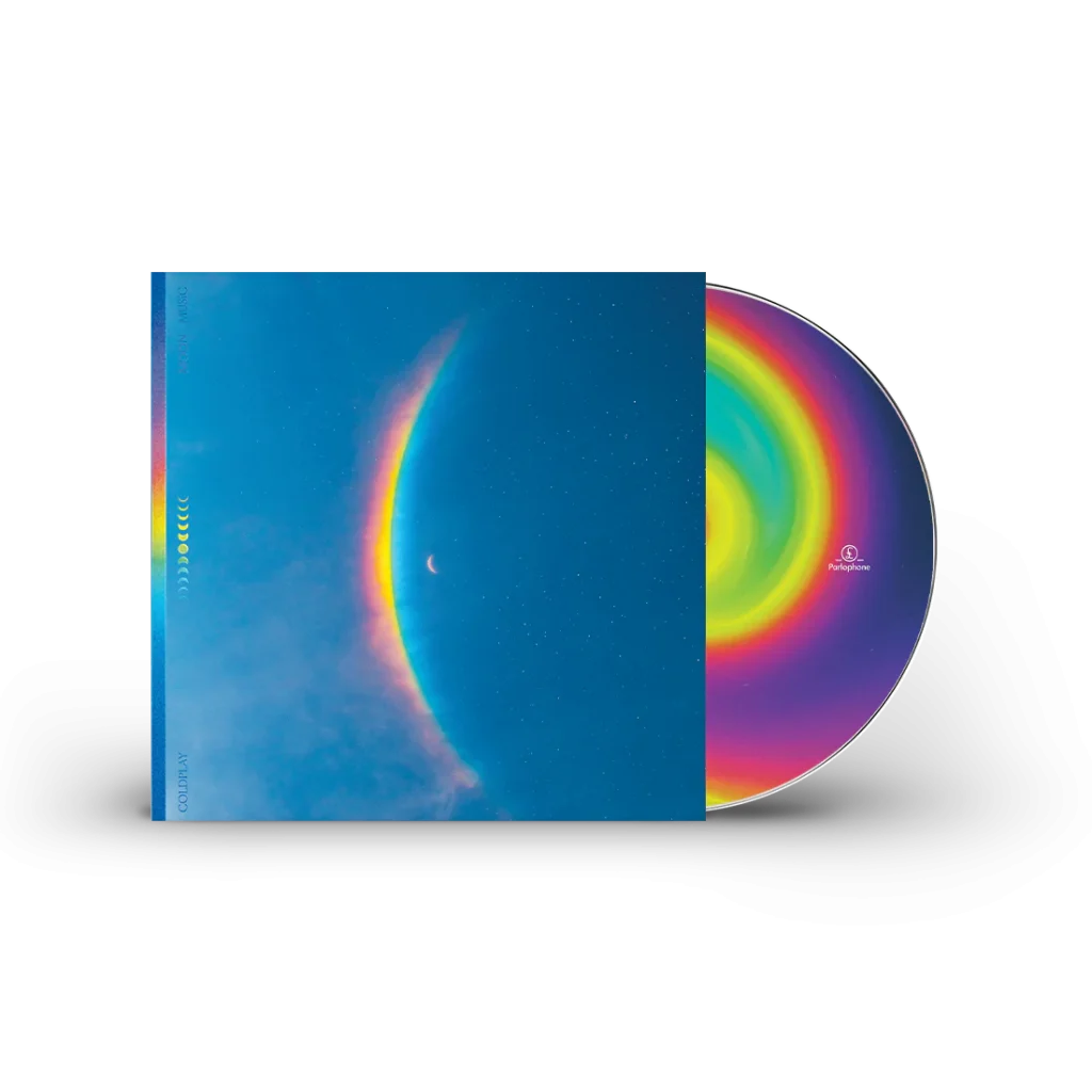 El noveno álbum de estudio de Coldplay, con la fotografía del arcoíris de Bahía Blanca captado por Matías Alonso Revelli. 