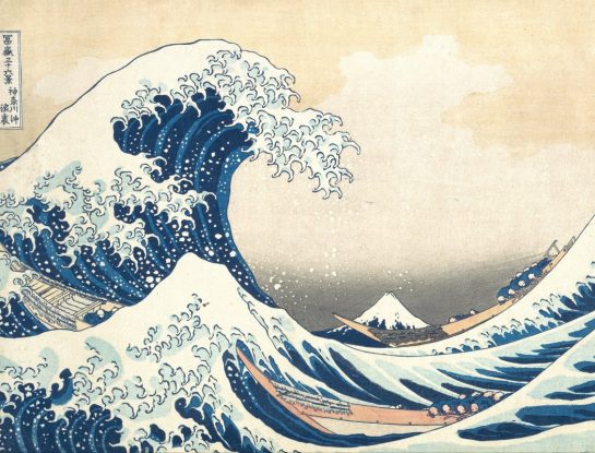 7 claves de arte y diseño de “La gran ola de Kanagawa” de Hokusai
