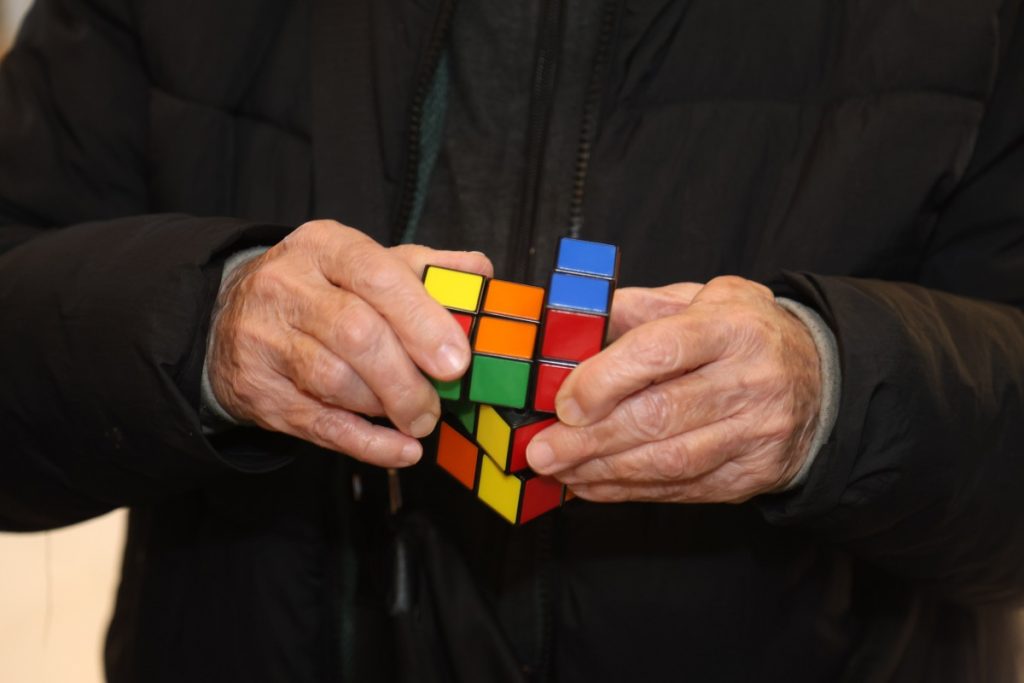 El Cubo de Rubik se transformó en un símbolo de creatividad e innovación. Foto: gentileza Vucanita. 