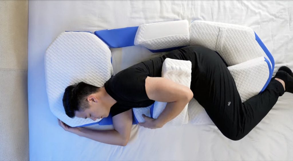 La posición de uso de la almohada también tendría beneficios respiratorios y circulatorios. 