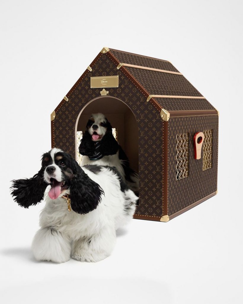 La casa para perros más lujosa del mundo creada por Pharrell Williams para Louis Vuitton. 