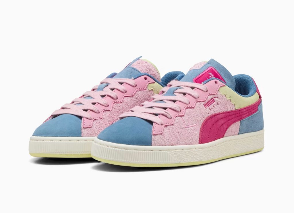 Las Suede, súper coloridas y atractivas, de la colección Puma x Squid Game 2. 