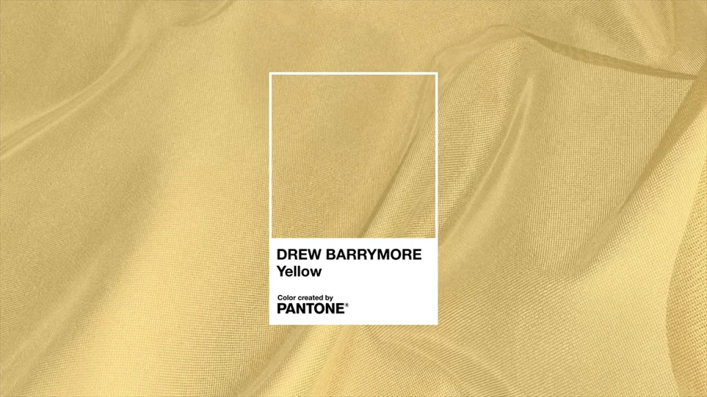 “Esperamos que el tono cremoso invite a pensamientos de relajación placentera”, expresaron en Pantone sobre el Drew Barrymore Yellow. 