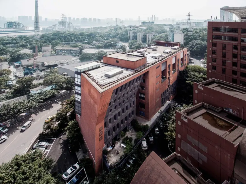 Campus Huangjueping, Instituto de Bellas Artes de Sichuan, Chongqing, China.