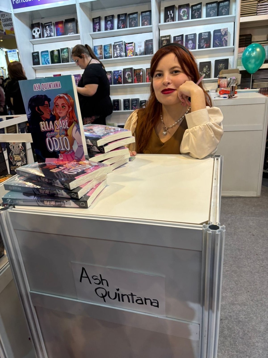 Ash Quintana: un talento para descubrir y conocer mejor en la Feria del Libro 2025.