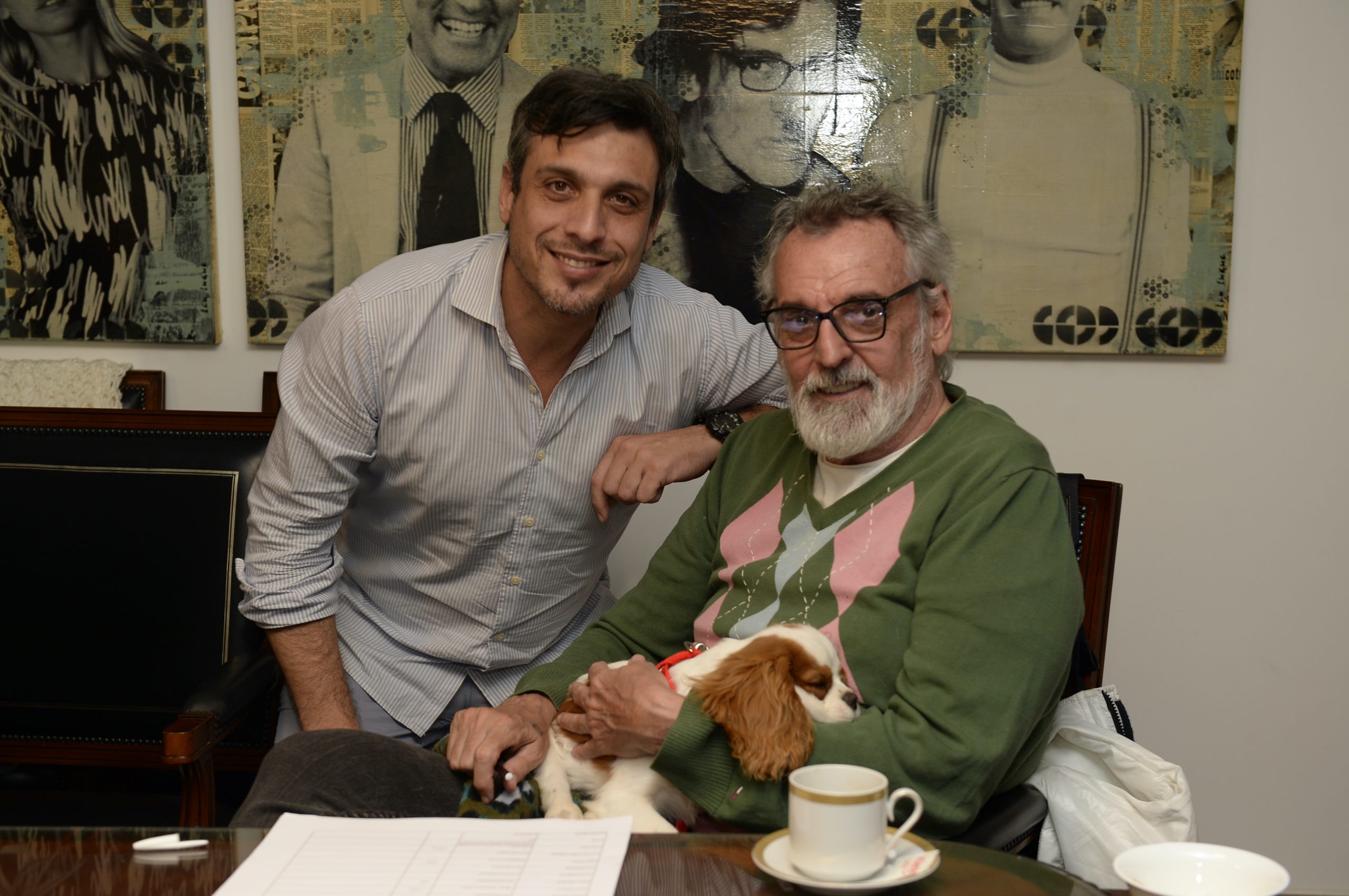 Matías Rosado, productor y director de Feria Puro Diseño, Benito Fernandez ¡y Toto!