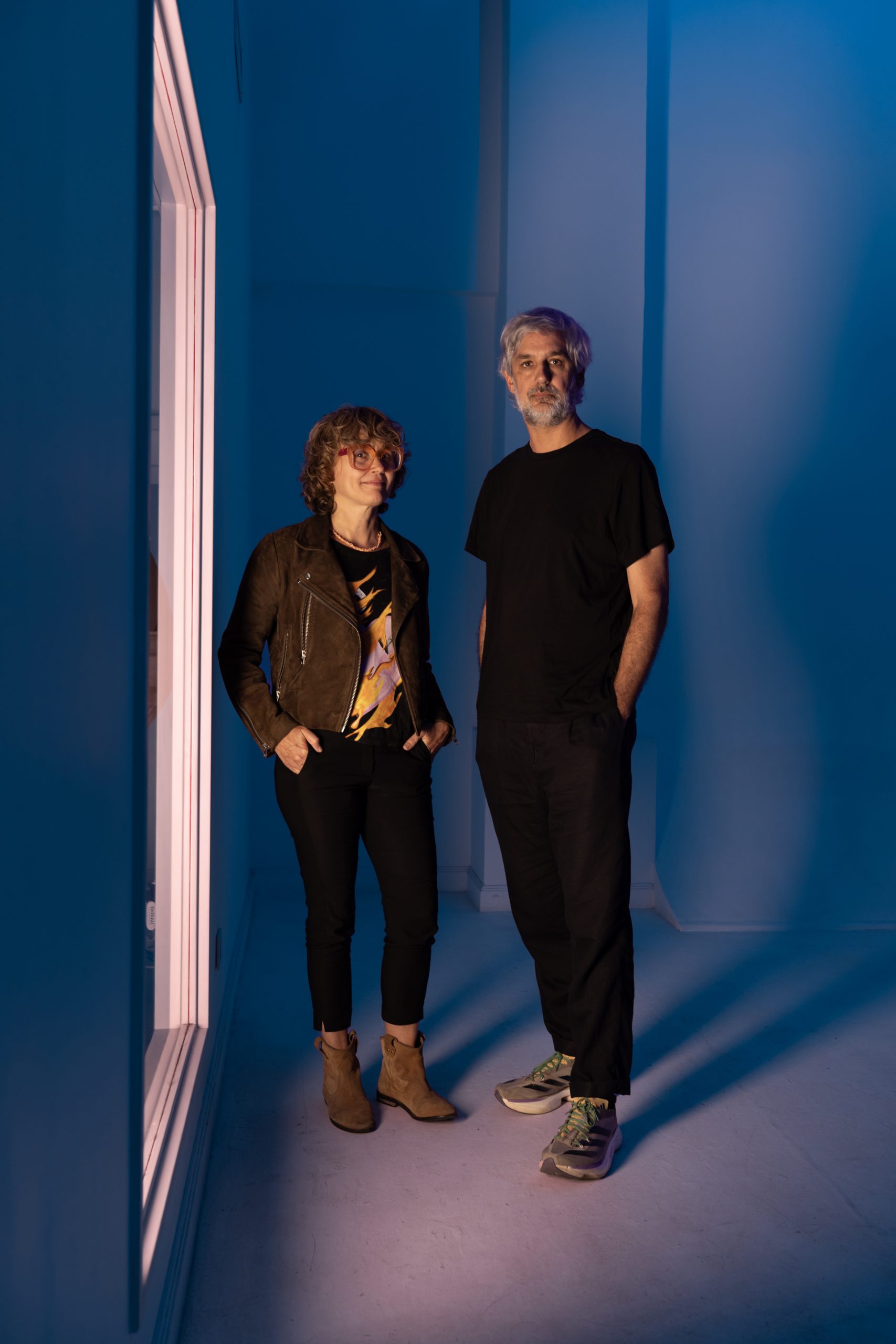 María Battaglia y Julián Romera, directora y director de arte de El Eternauta.