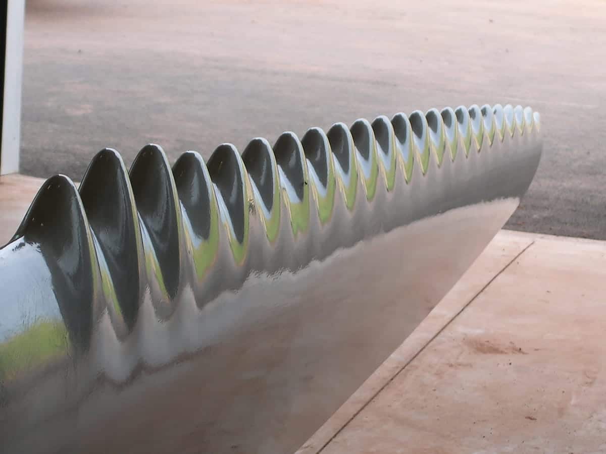 Las Turbinas WhalePower "son aletas de ballena" que generan más energía.