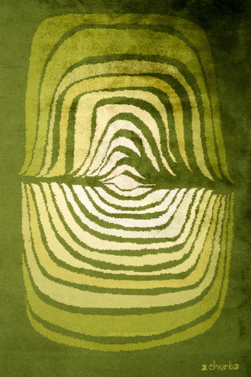 En la muestra "Diseño Infinito" se presentan las alfombras diseñadas por Alberto Churba en los años 60. 