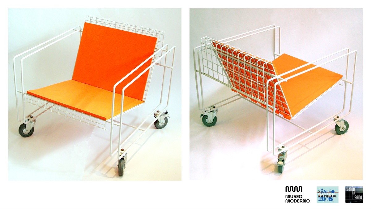 Sillón Chango, Colección de Diseño Industrial del Museo de Arte Moderno de Buenos Aires (MAMBA).