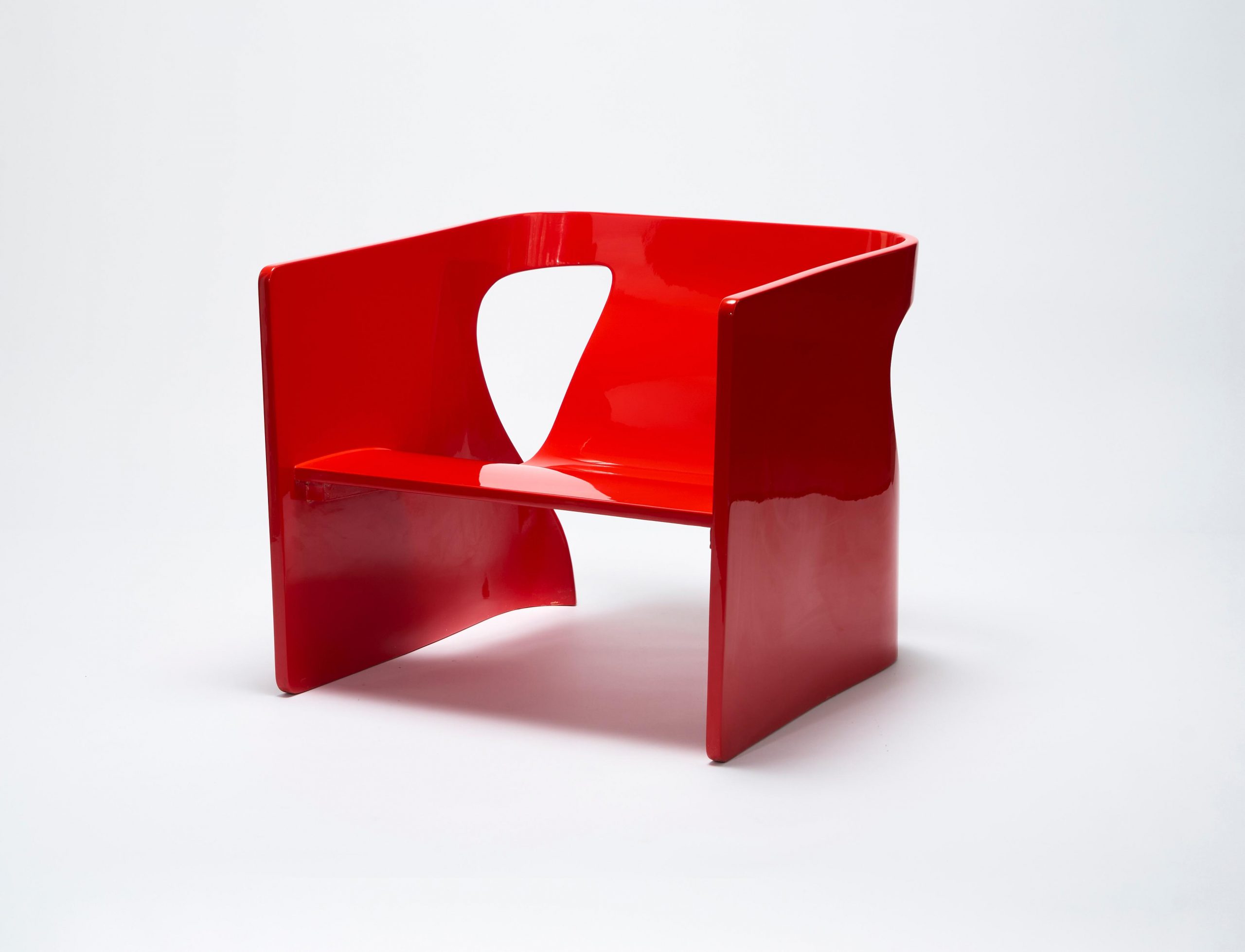 El sillón Cinta, la estrella pop de la colección de Alberto Churba.