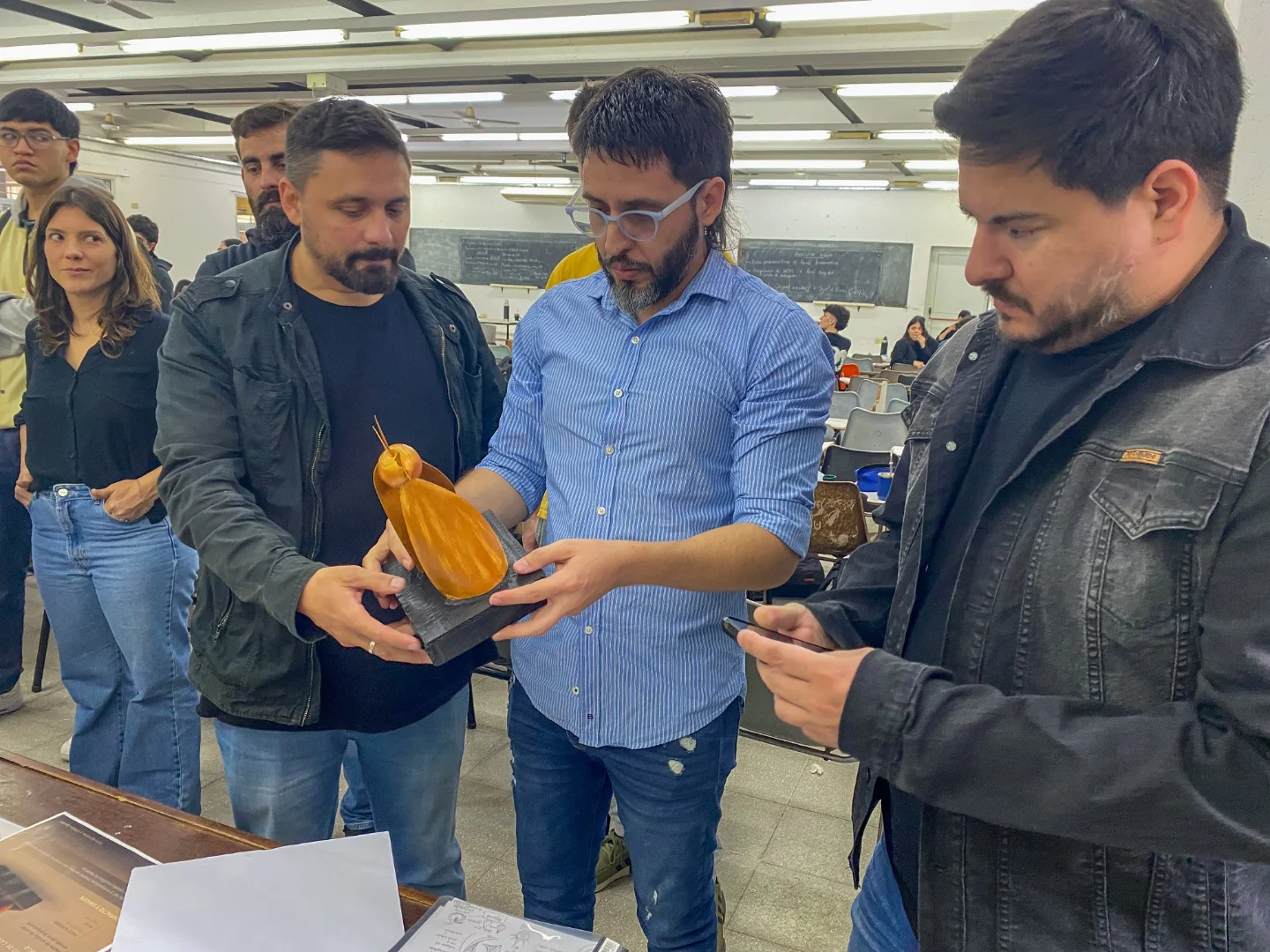 Los premios fueron realizados por alumnos de la carrera de diseño industrial de la Universidad Nacional Del Nordeste.