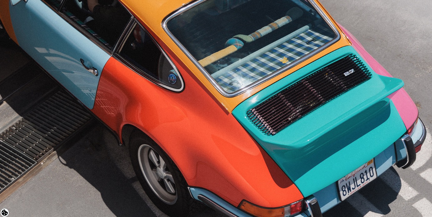 el Art Car de Sean Wotherspoon para Porsche