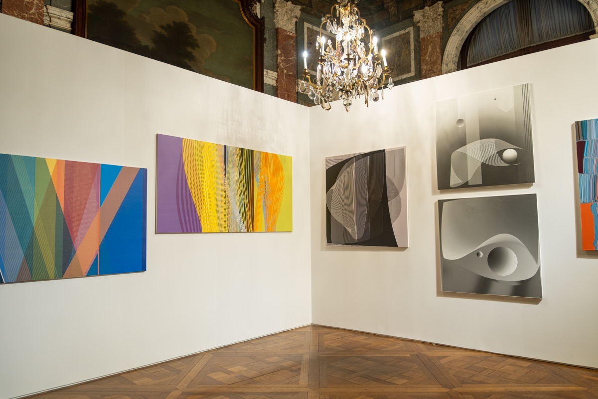 Se exhiben pinturas digitales de Alberto Churba, de producción reciente.