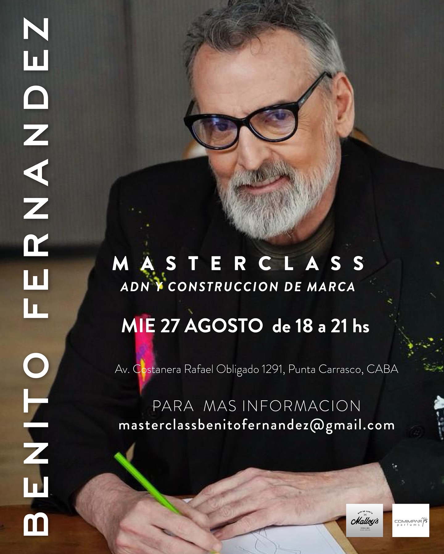 Benito Fernández presenta su primera Masterclass